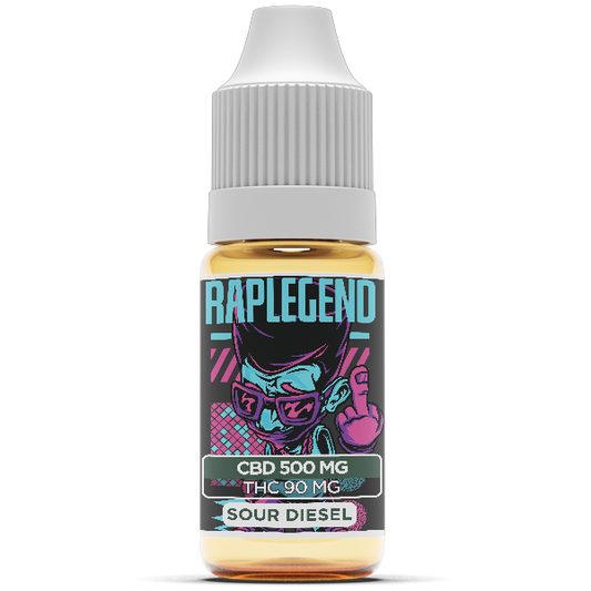 E-liquide CBD Raplegend Sour Diesel