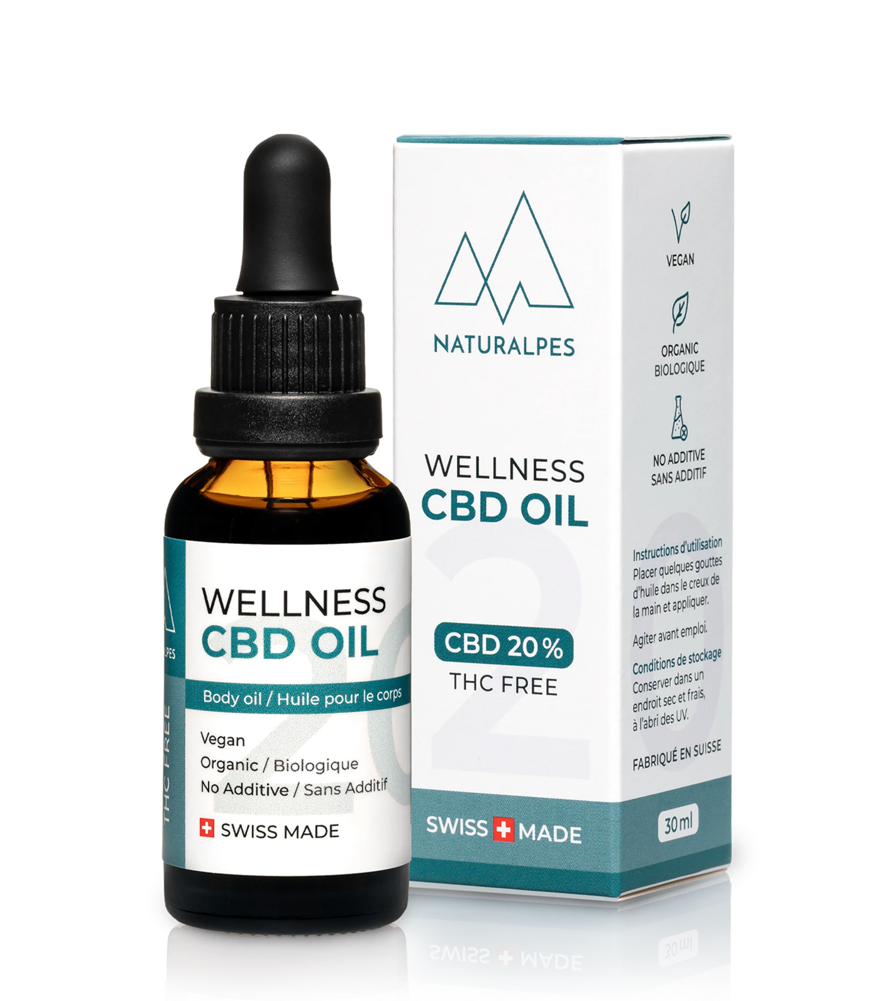 CBD Wellness Öl 20%